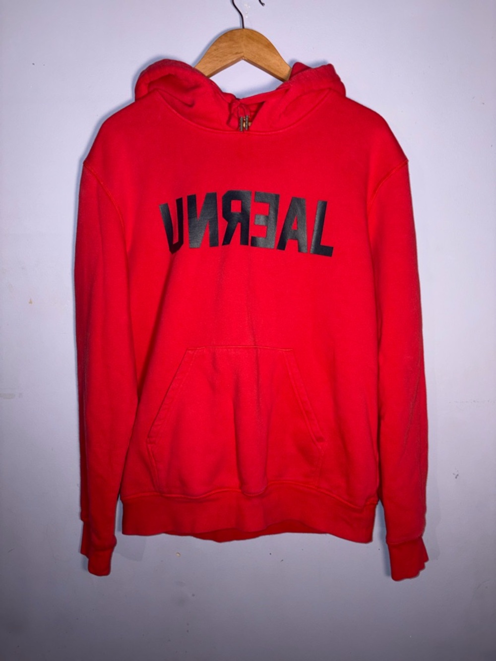 Unreal Red Hooded Sweatshirt - Men